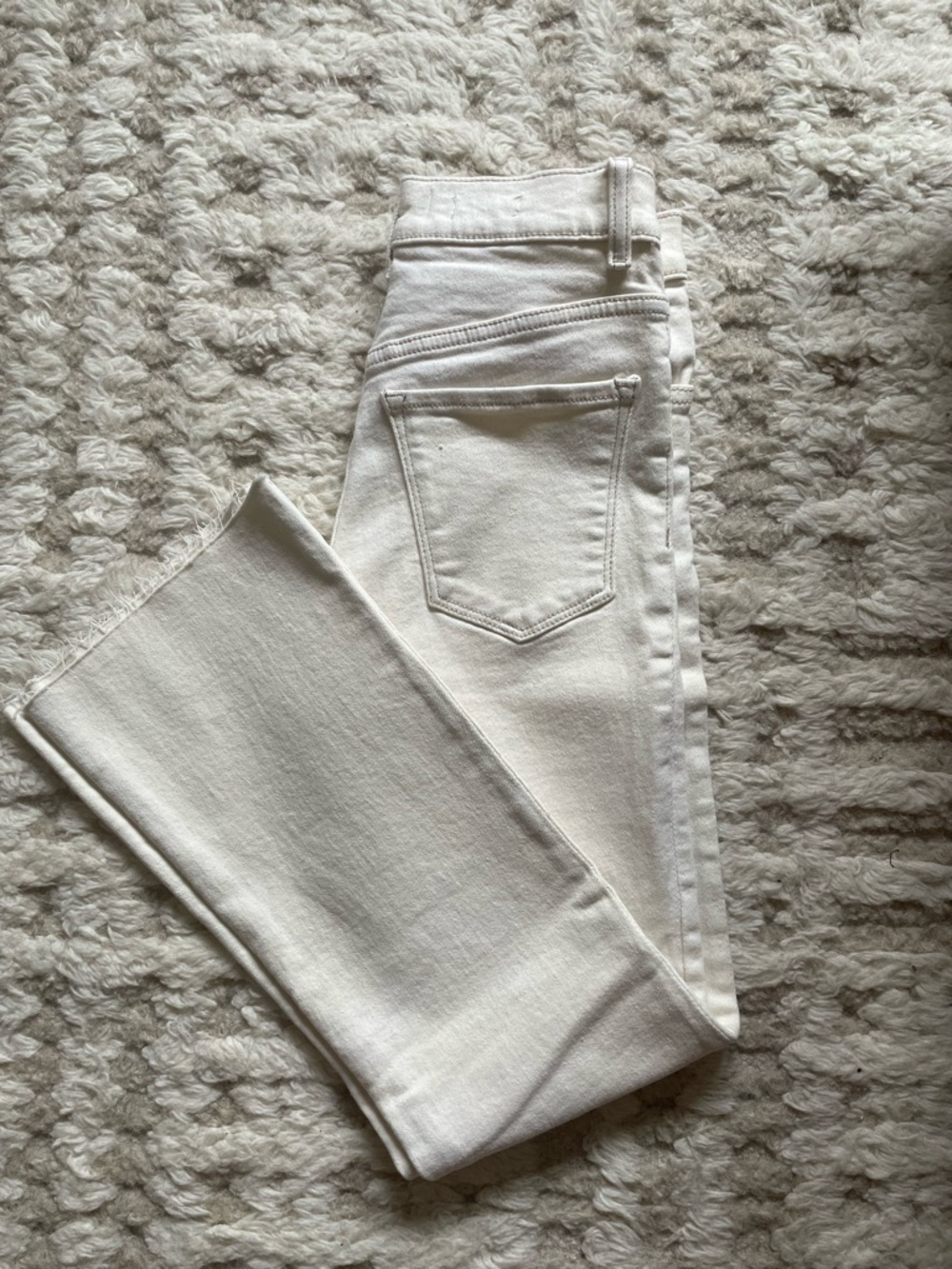 Mango White Skinny Jeans